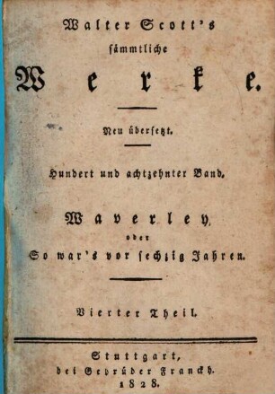 Waverley oder so war's vor sechzig Jahren, 4