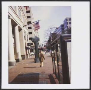 Wolfram Siebeck an der Pennsylvania Avenue in Washington D.C.