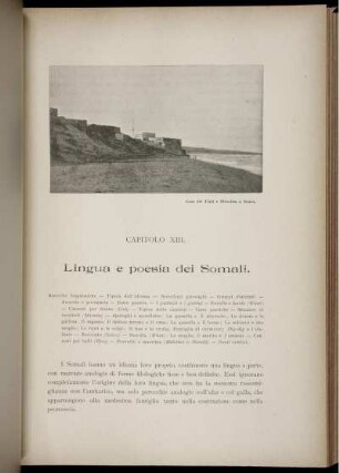 Capitolo XIII. Lingua e poesia dei Somali.