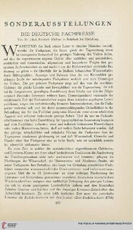 Sonderausstellungen