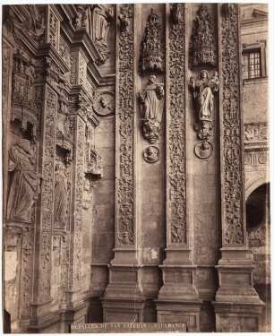 Convento de San Esteban, Salamanca: Ansicht vom Portal der Kirche, Detail
