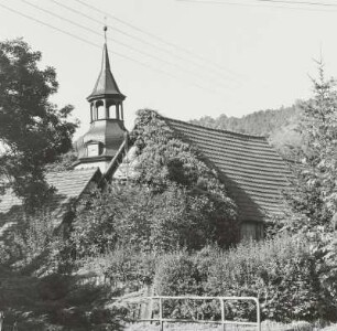 Stadtteilansicht mit Turm der Kirche St. Nicolai