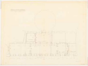Park Hotel, Posen: Restaurant: Grundriss 1:50
