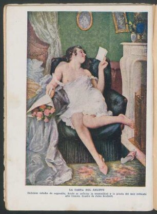 La carta del amante [Ilustración]