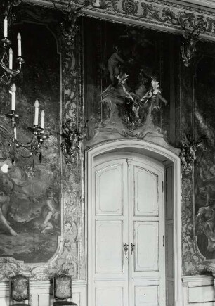 Schloss Moritzburg, Monströsensaal, Detailansicht