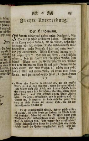 Zweyte Unterredung.
