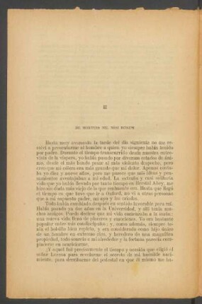 II - De mortuis nil nisi bonum