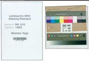 Entnazifizierung Hugo Neuhaus , geb. 20.03.1906 (Landwirt)