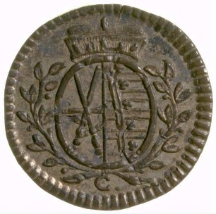 Münze, Pfennig, 1764