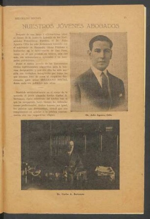 Nuestros jóvenes abogados