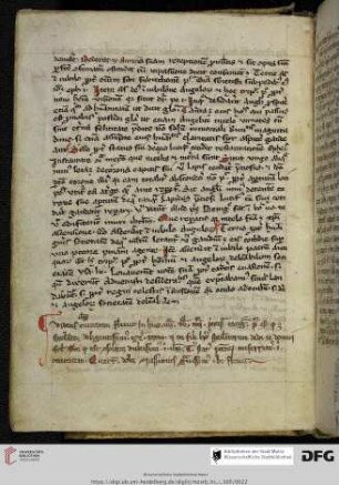 Anfang eines Sermo (vier Zeilen)