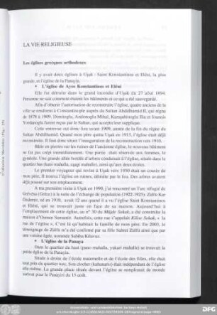 La Vie Religieuse
