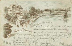 Gruss von Benrath - Schloss Restaurant Volksgarten