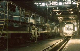 Bw Kornwestheim Lokhalle 1 Lok 211 197