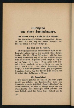 198-220, Allerhand aus einer Sammelmappe