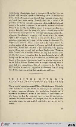 El Pintor Otto Dix