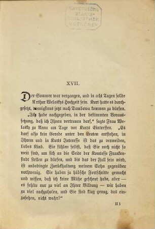 Um die Ehre : Roman, 2