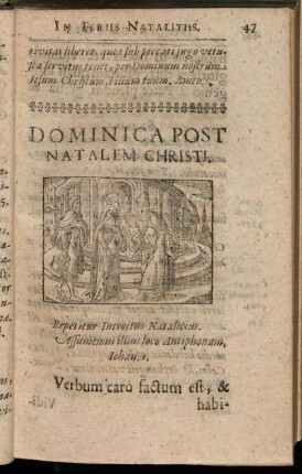 Dominica Post Natalem Christi.
