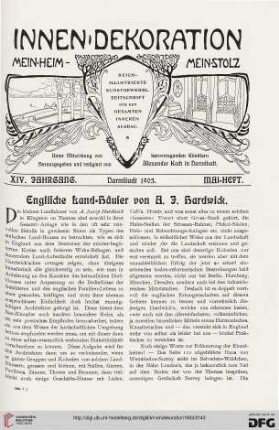 Englische Land-Häuser von A. J. Hardwick