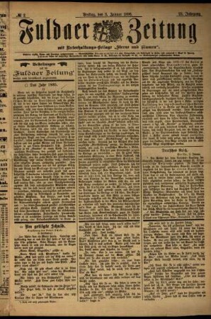Ausgabe vom Freitag, den 03. Januar 1896.