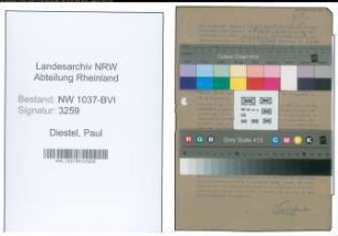 Entnazifizierung Paul Diestel , geb. 22.09.1904 (Betriebsleiter)