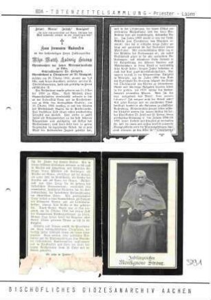 Stroux, Msgr. Matth. Ludwig