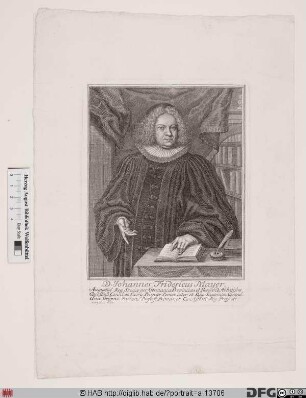 Bildnis Johann Friedrich Mayer