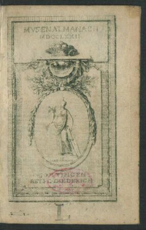 1772: Musen Almanach