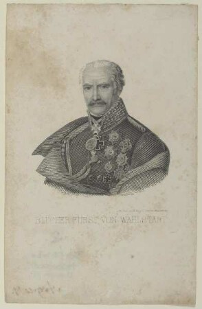 Bildnis des Blücher von Wahlstadt