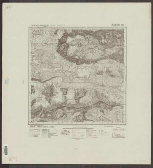 888 Zugspitze ; Topographische Karte von Bayern 1:25.000 [Positionsblätter]