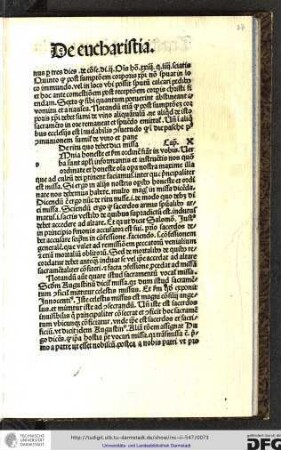 [O]mnia honeste et secundum ordinem... Verbum est apostoli informantis et instruentis nos quomodo ordinate et honeste omnia opera nostra maxime illa que ad cultum dei pertinent faciamus...
