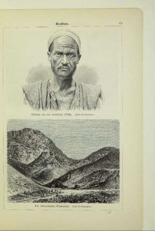 Beduine aus der arabischen Wüste