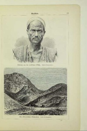 Beduine aus der arabischen Wüste