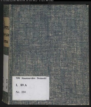 Gogerichtsregister Amt Stoppelberg