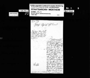 Freilassungsgebühren, Nachsteuer und Einzugsgebühren in Wörth, Trennfurt und Klingenberg