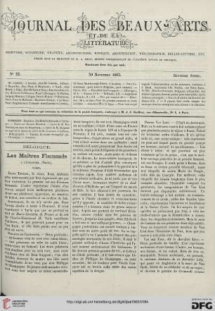 Nr. 22 (30 Novembre 1865)