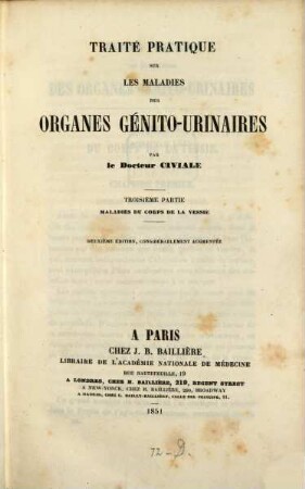 Traité pratique sur les maladies des organs génitourinaires, 3