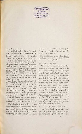 Bijdragen tot eene nederlandsche Bibliographie, uitgegeven door het Frederik Muller-Fonds, 1