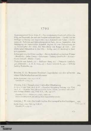 1792 (Nr. 664-679)