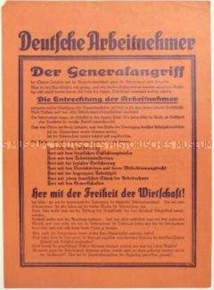 Aufruf der Deutschen Demokratischen Partei zur Reichstags- und zur preußischen Landtagswahl am 7. Dezember 1924