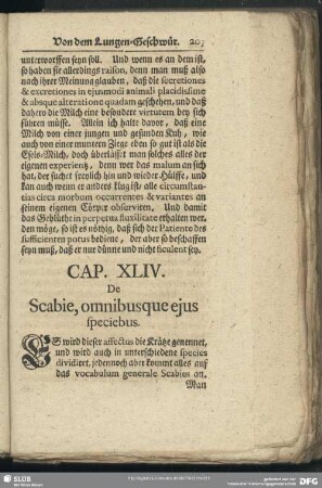 Cap. XLIV. De Scabie, omnibusque ejus speciebus