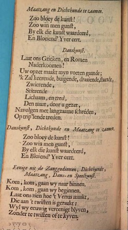 Opera, Op de Zinspreuk