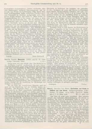 309-310 [Rezension] Harris, Rendel, Boanerges