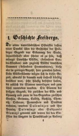 Die Bergstadt Freiberg im Königreich Sachsen, in Hinsicht auf Geschichte, Statistik, Cultur und Gewerbe, besonders auf Bergbau und Hüttenwesen