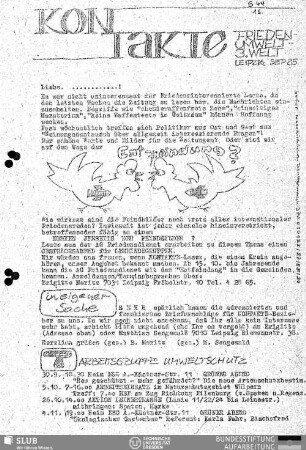 Arbeitsgruppe Umweltschutz