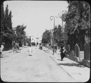Hetzel Avenue [wohl: Jaffa, Tel Aviv]