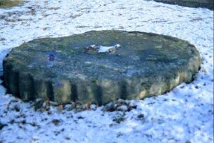 Waidstein nahe des ehemaligen Dorfangers