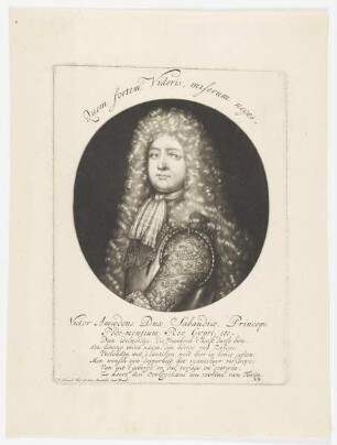 Bildnis des Victor Amadeus Dux Sabaudiae