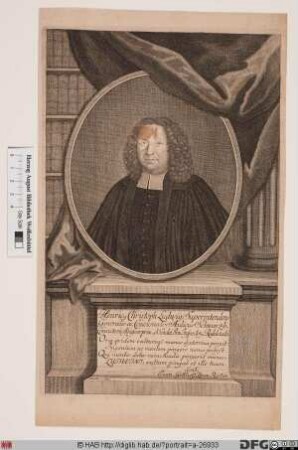 Bildnis Heinrich Christoph Ludwig