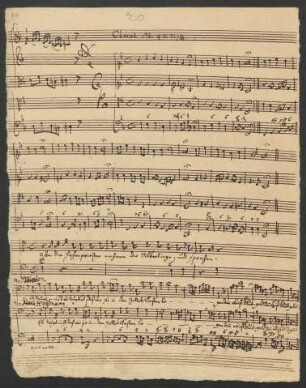 Choral: [Gott groß über alle Götter]